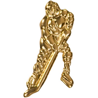 Chenille Insignia Pin - "Hockey"