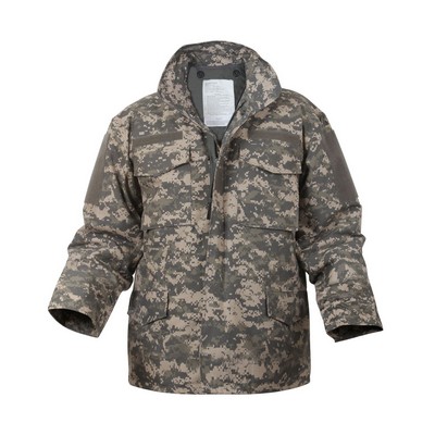 A.C.U. Digital Camo M-65 Military Field Jacket (XS to XL)