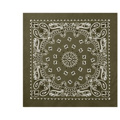 22" Olive Drab Trainmen Bandana