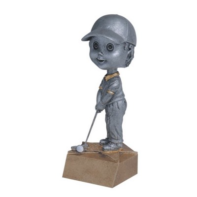 Male Golf Bobble Head (6")