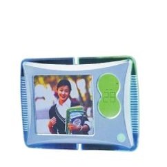 Digital Clock w/Horizontal Picture Frame