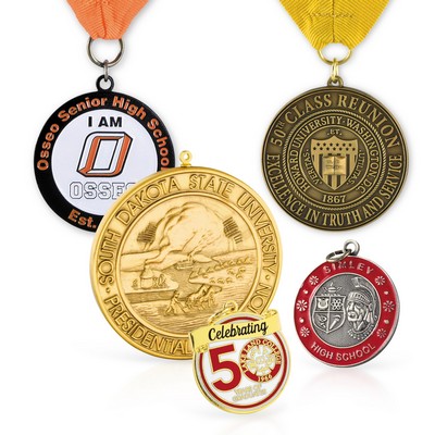 Medals Die Struck Brass (1 3/4" 3mm)