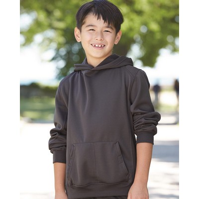 Badger Youth Performance Fleece Hooded Sweatshirt