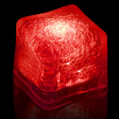 Blank Red Lited Ice Cube