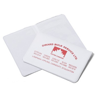 Vinyl Insurance Holder (3"x4 9/16")