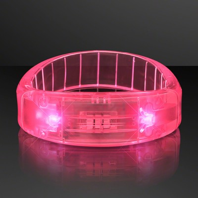 Pink Fashion LED Bracelet - BLANK