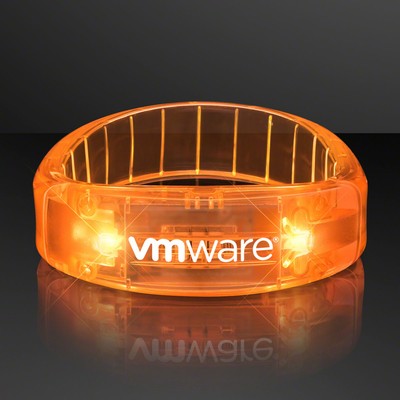 Fashion Orange LED Bracelet - Domestic Imprint