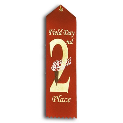 Stock Field Day Event Ribbon - 2nd Place