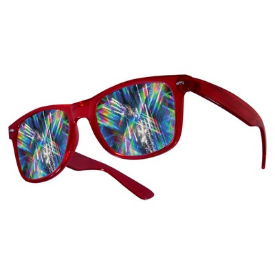 Stock Plastic Diffraction Glasses