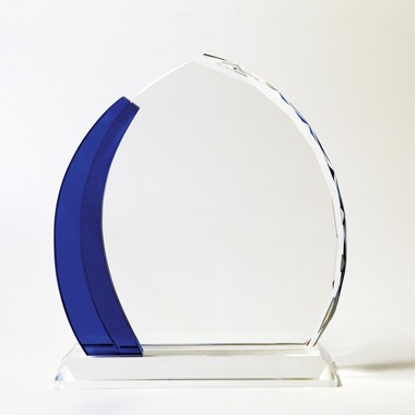 Crystal Blue Version Award (Sandblasted)