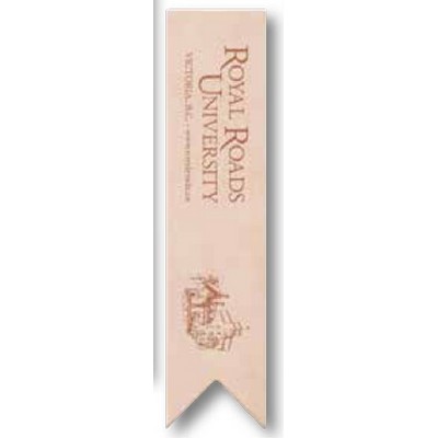 Natural Leather Dove Tail Bottom Bookmark (1 3/4"x7 3/8")