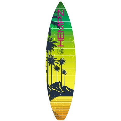 Surfboard - 68" Wood Display - Quick Turn