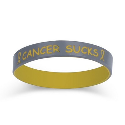 Custom Color Coated Dual Layered Wristbands