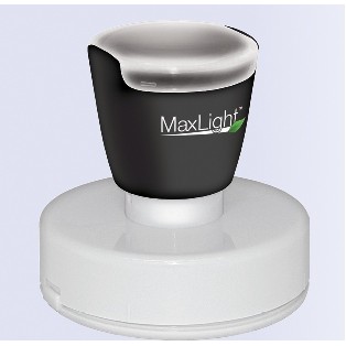 MaxLight Pre-Inked Stamp (1 3/16" Diameter)