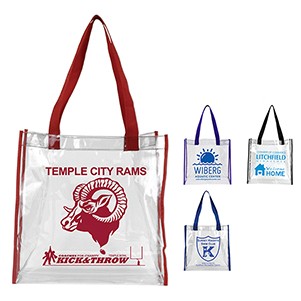 "Matterhorn" Clear Vinyl Stadium Compliant Tote Bag (Overseas)