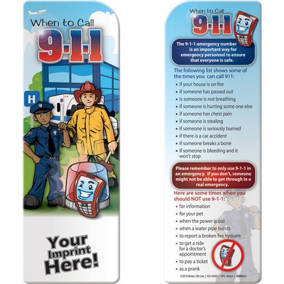 Bookmark - When to Call 9-1-1