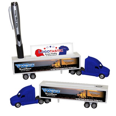 1/87 Scale 8" Diecast Hauler W/Business Card & Pen Holder with Full Color Graphics