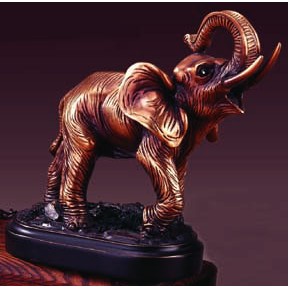 Elephant Trophy (6"x5½")