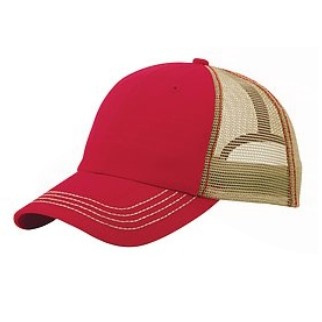 Mega Cap® Washed Cotton Twill Trucker Cap