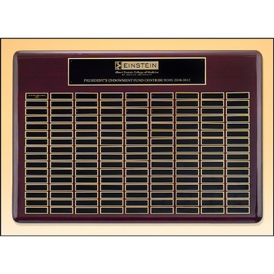 Rosewood Perpetual 120 Plate Plaque (22" x 30")