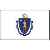 Massachusetts State Flag (6'x10')