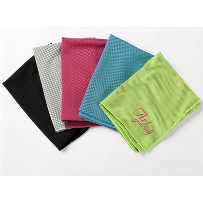 Glacial Cooling Towel for Sport (32" x 12")