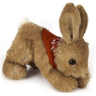 8" Peppe Bunny Stuffed Animal