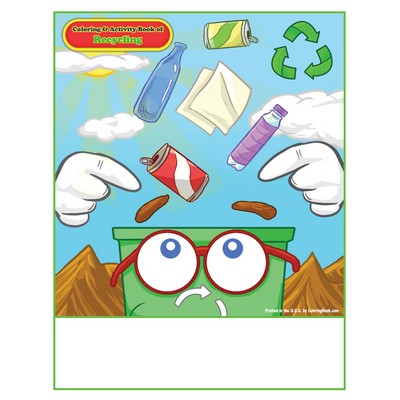 Recycling Imprintable Coloring and Activity Book