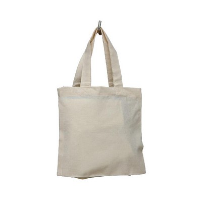 Small Canvas Tote Bag - Overseas - Natural