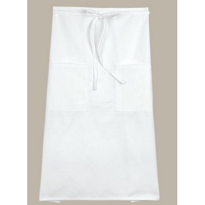 Full Bistro Apron- 2 Pockets, 32"