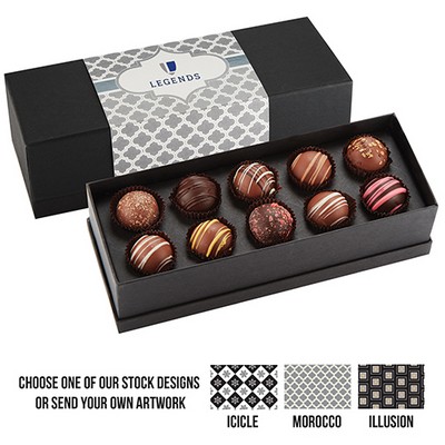 10 Piece Decadent Truffle Box - Assortment 1