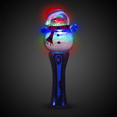 LED Snowman Spinner Wand