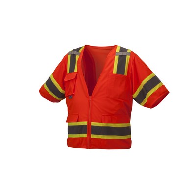 Pyramex Lumen-X Class 3 Hi-Vis Orange Safety Vest