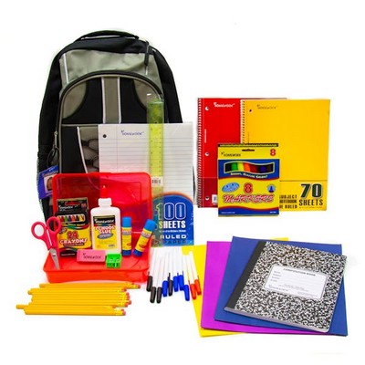 Elementary Backpack & Supply Kits (Case of 4)