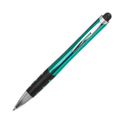 Zeus Light-Up Logo Pen - Green