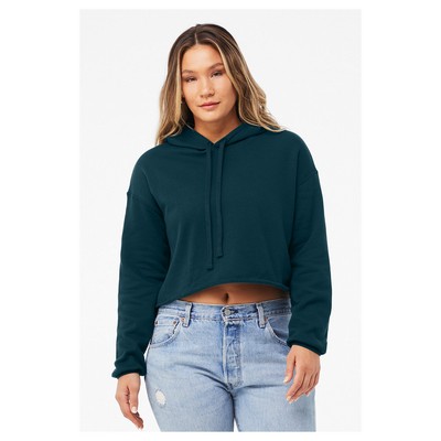 BELLA+CANVAS Ladies' Cropped Fleece Hoodie