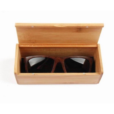 Natural Bamboo Box for Wooden Sunglasses