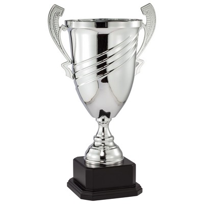 Silver Italian Cup 21" H