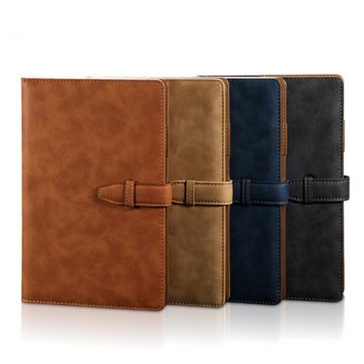 Business PU Leather Diary Hardcover Classic Notebook