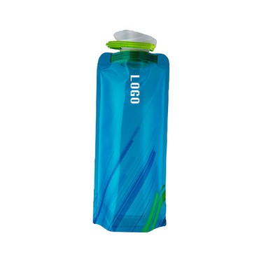 Cap--Flip Cap Collapsible Water Bottle