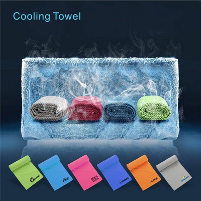 CT05 Utral Cold Cooling Towels(40"x 12") Ice Towel Microfiber Towel