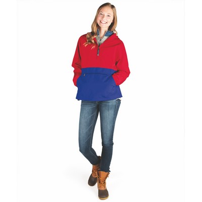 Unisex Color Blocked Pack-N-Go® Pullover