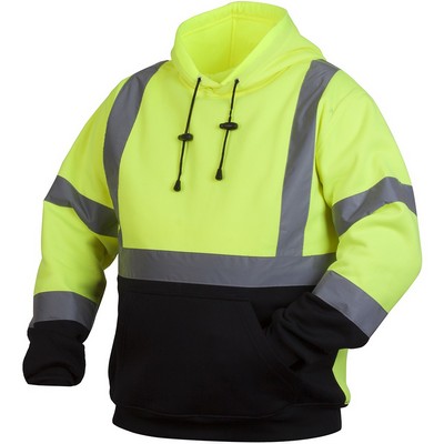 Two Tone High Vis Pullover Safety Sweatshirt