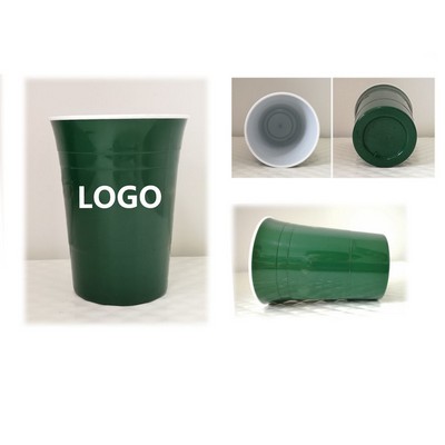 12 Oz. Hard Plastic Double Wall Cups