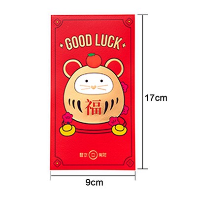 Goodluck Fortune Cat New Year Red Envelope