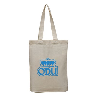 7 Oz. Natural Cotton Canvas Tote Bag