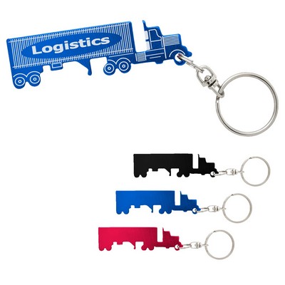 Truck Bottle Opener Keychain