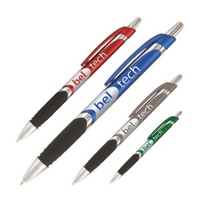 Spectrum Grip Plastic Pen (1 Color Imprint)