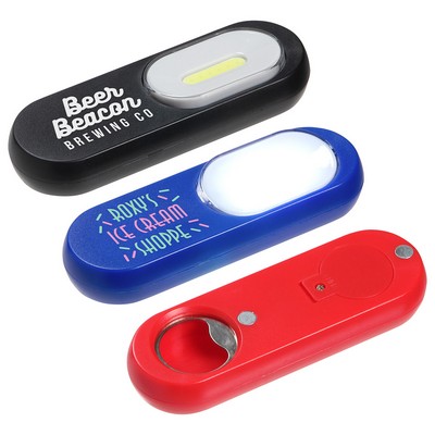 Flip 'N Flash COB Light + Bottle Opener