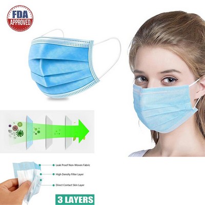 3 Ply Disposable Face Mask